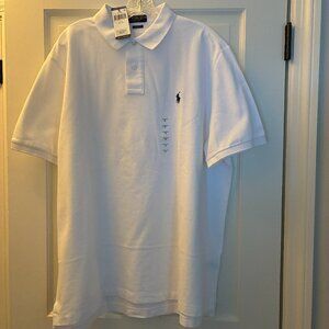 New with tags - Polo Ralph Lauren Shirt - Men's White Classic Fit XL